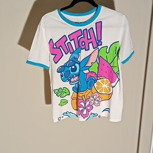 Disney Stitch Tee Ptp 20.5"